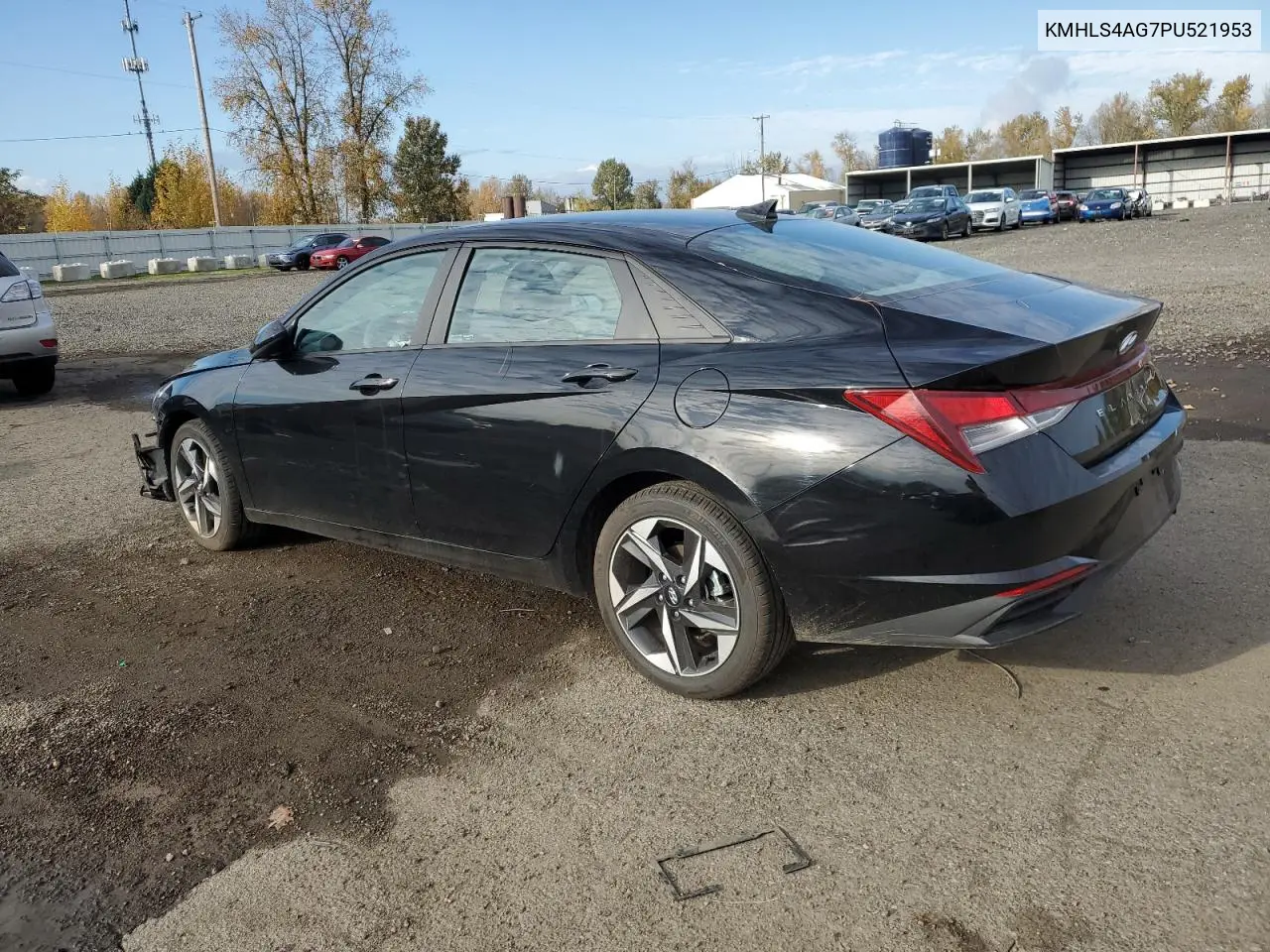 KMHLS4AG7PU521953 2023 Hyundai Elantra Sel