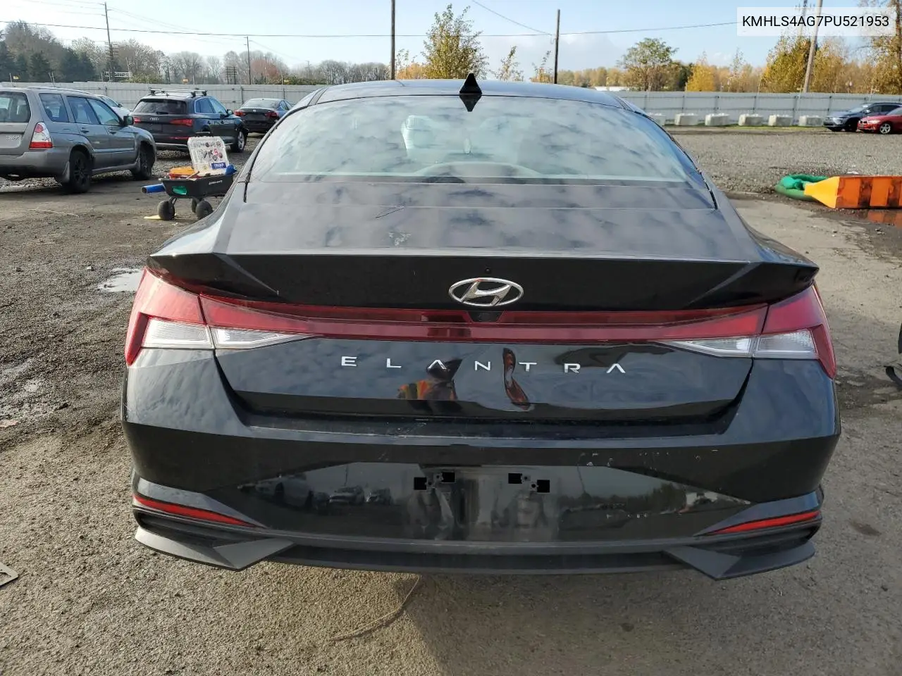 KMHLS4AG7PU521953 2023 Hyundai Elantra Sel