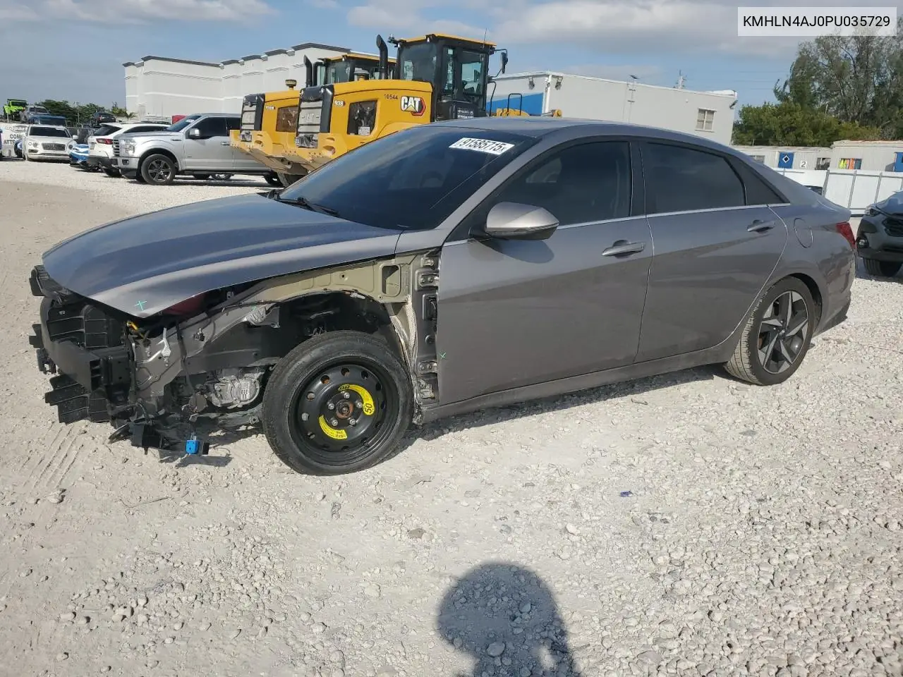 KMHLN4AJ0PU035729 2023 Hyundai Elantra Limited