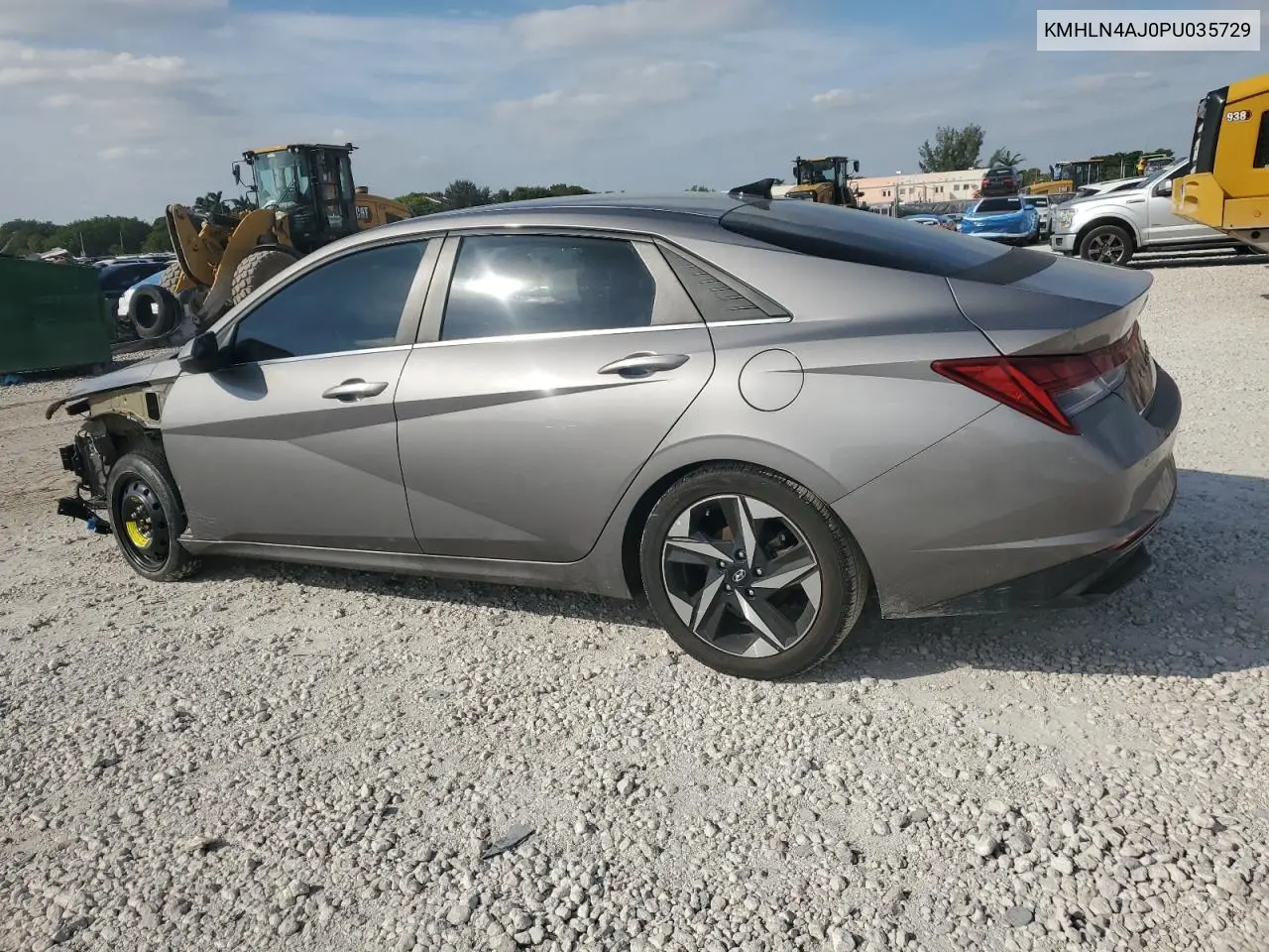 KMHLN4AJ0PU035729 2023 Hyundai Elantra Limited