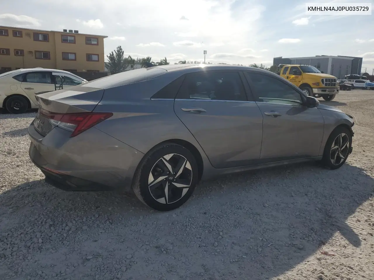 KMHLN4AJ0PU035729 2023 Hyundai Elantra Limited