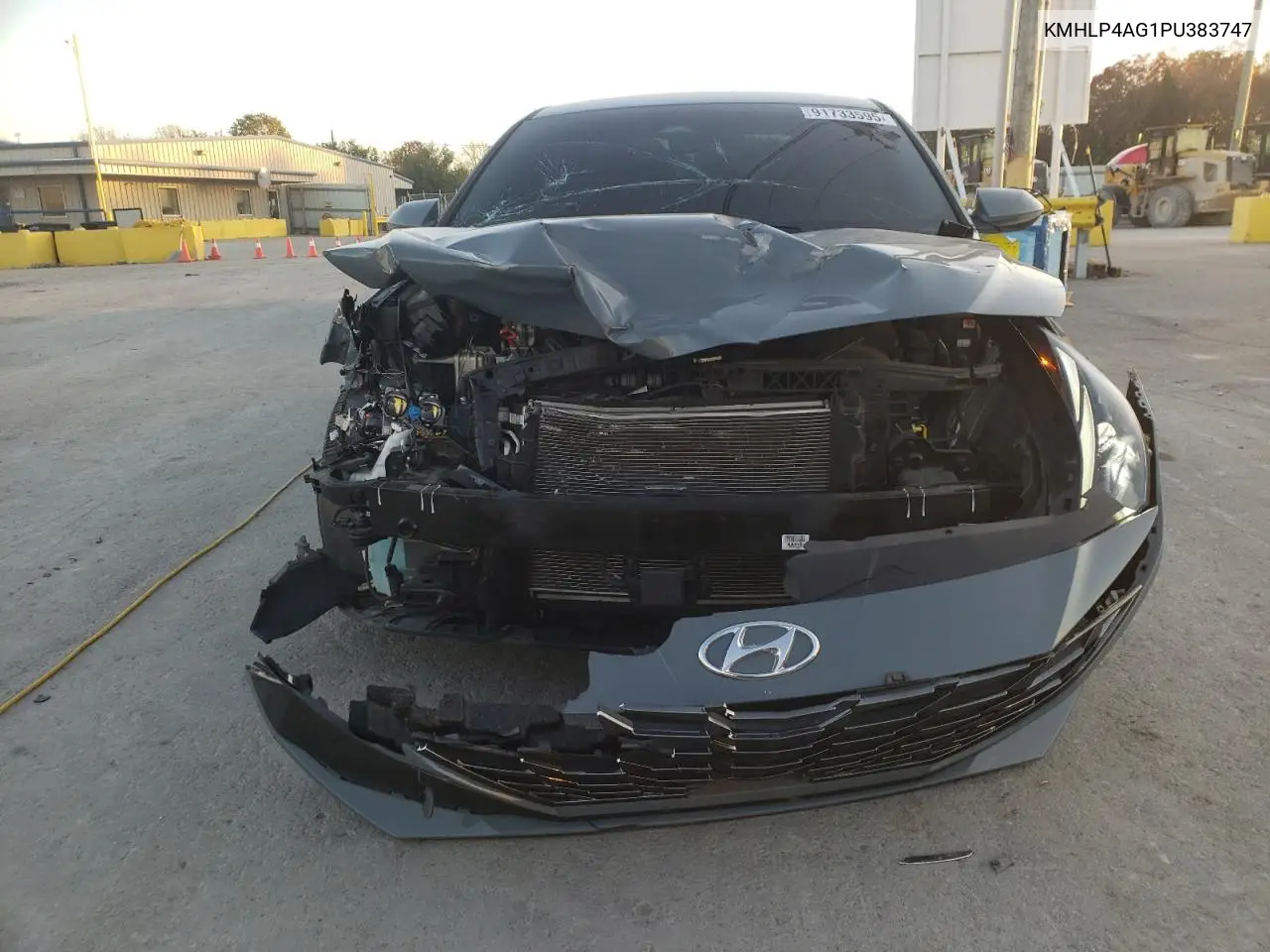 KMHLP4AG1PU383747 2023 Hyundai Elantra Limited