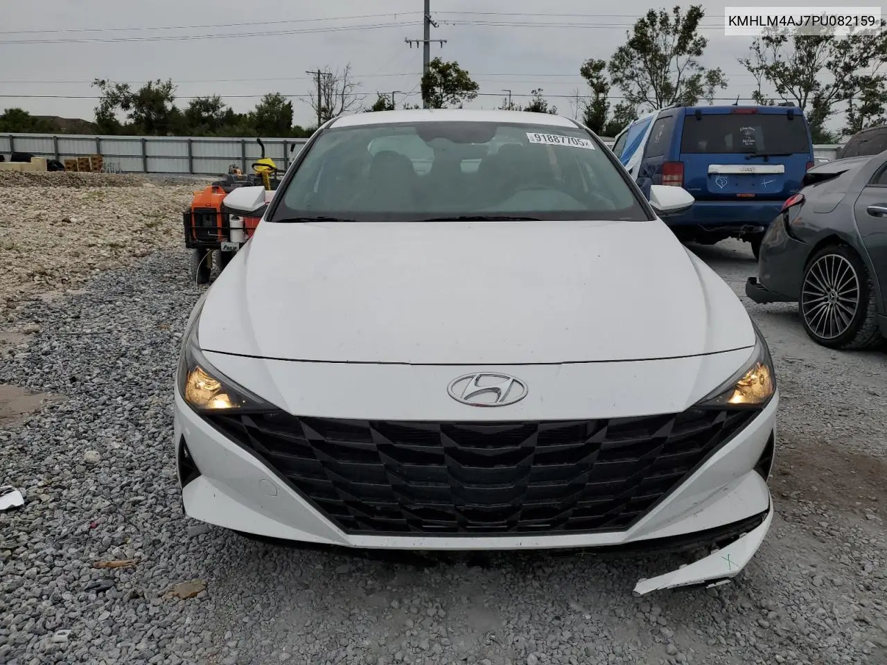 KMHLM4AJ7PU082159 2023 Hyundai Elantra Blue