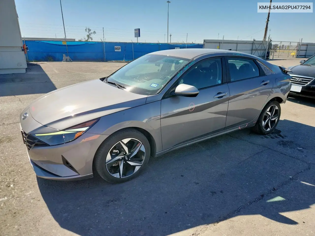 KMHLS4AG2PU477294 2023 Hyundai Elantra Sel