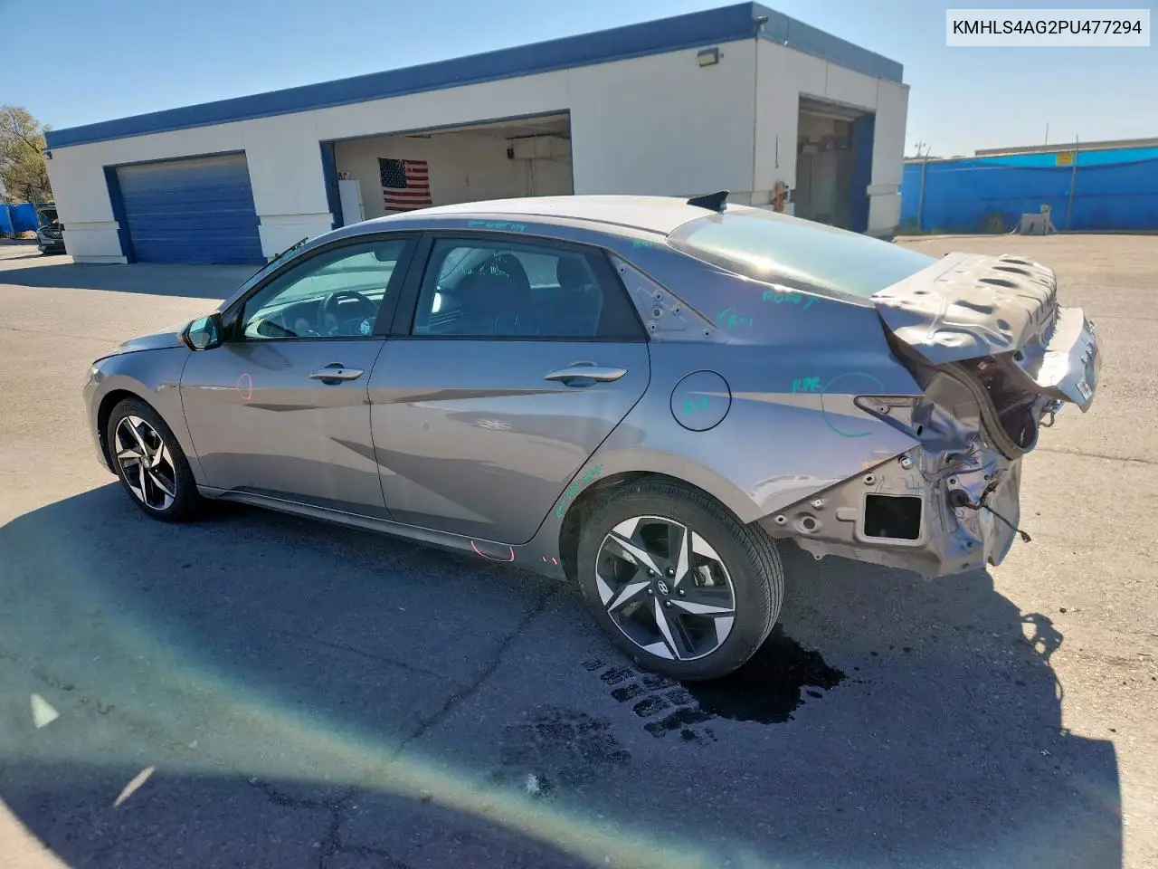 KMHLS4AG2PU477294 2023 Hyundai Elantra Sel