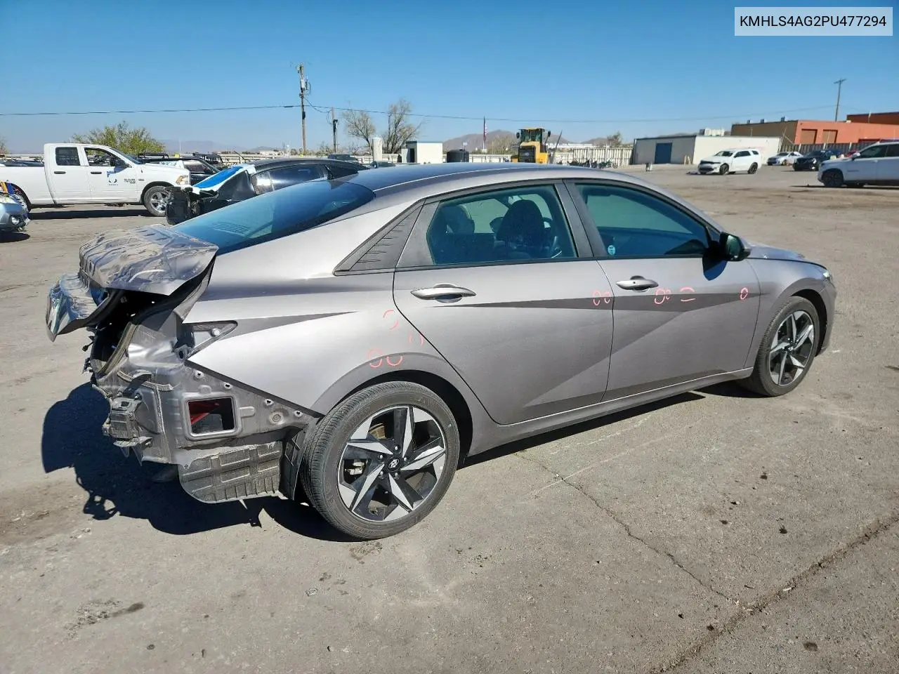 KMHLS4AG2PU477294 2023 Hyundai Elantra Sel