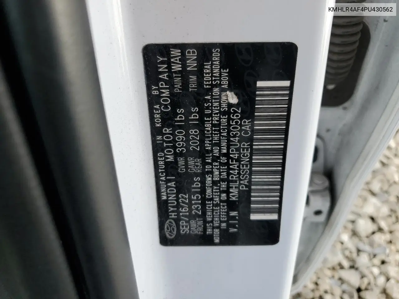KMHLR4AF4PU430562 2023 Hyundai Elantra N Line