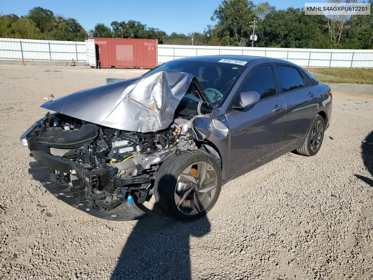 KMHLS4AGXPU612201 2023 Hyundai Elantra Sel