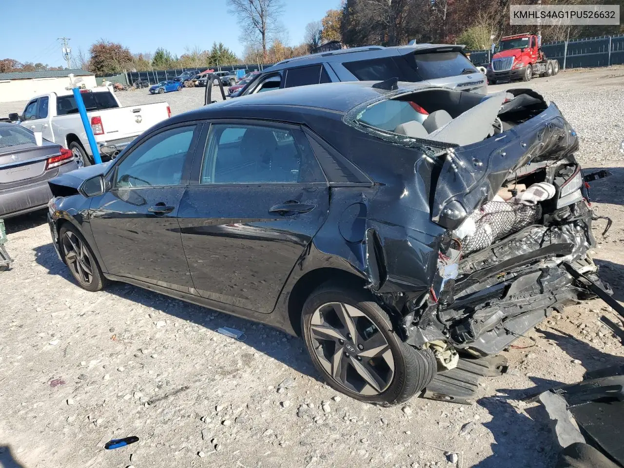 KMHLS4AG1PU526632 2023 Hyundai Elantra Sel