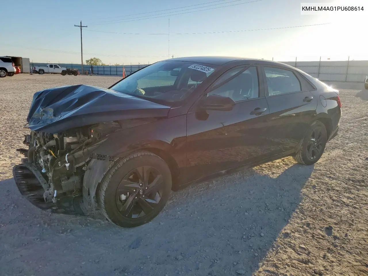 KMHLM4AG1PU608614 2023 Hyundai Elantra Sel