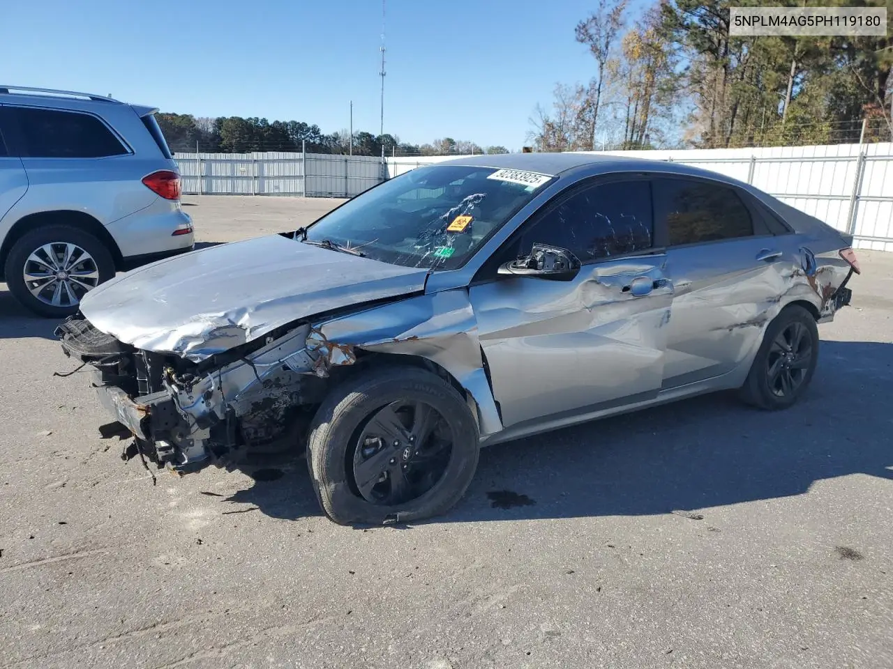 5NPLM4AG5PH119180 2023 Hyundai Elantra Sel