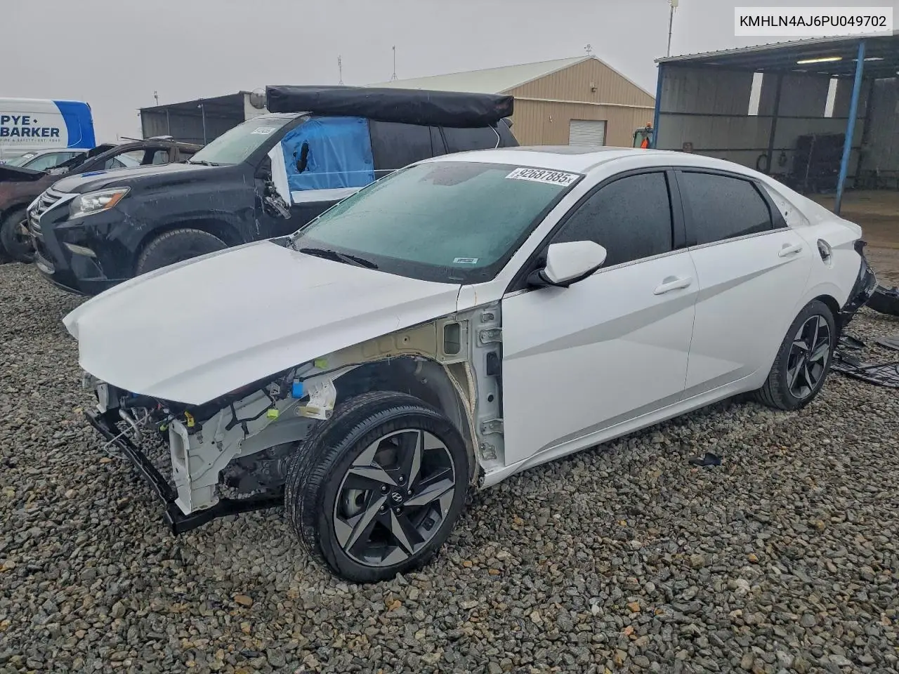 KMHLN4AJ6PU049702 2023 Hyundai Elantra Limited