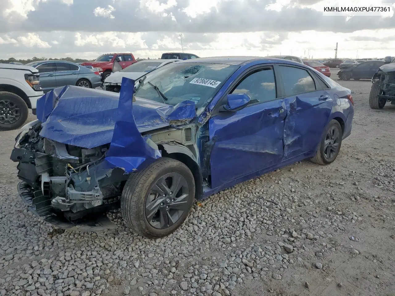 KMHLM4AGXPU477361 2023 Hyundai Elantra Sel