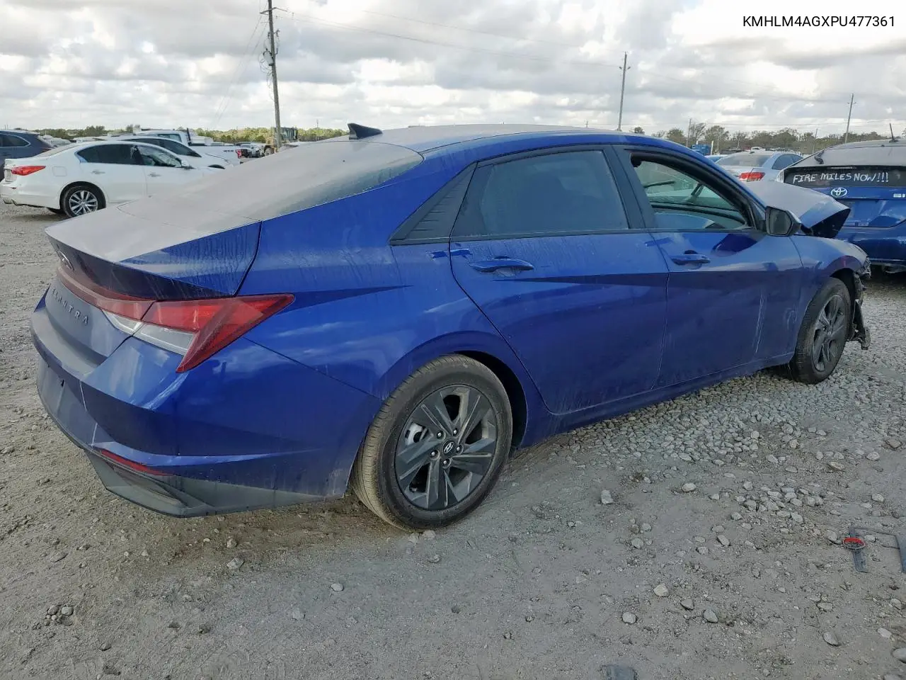 KMHLM4AGXPU477361 2023 Hyundai Elantra Sel