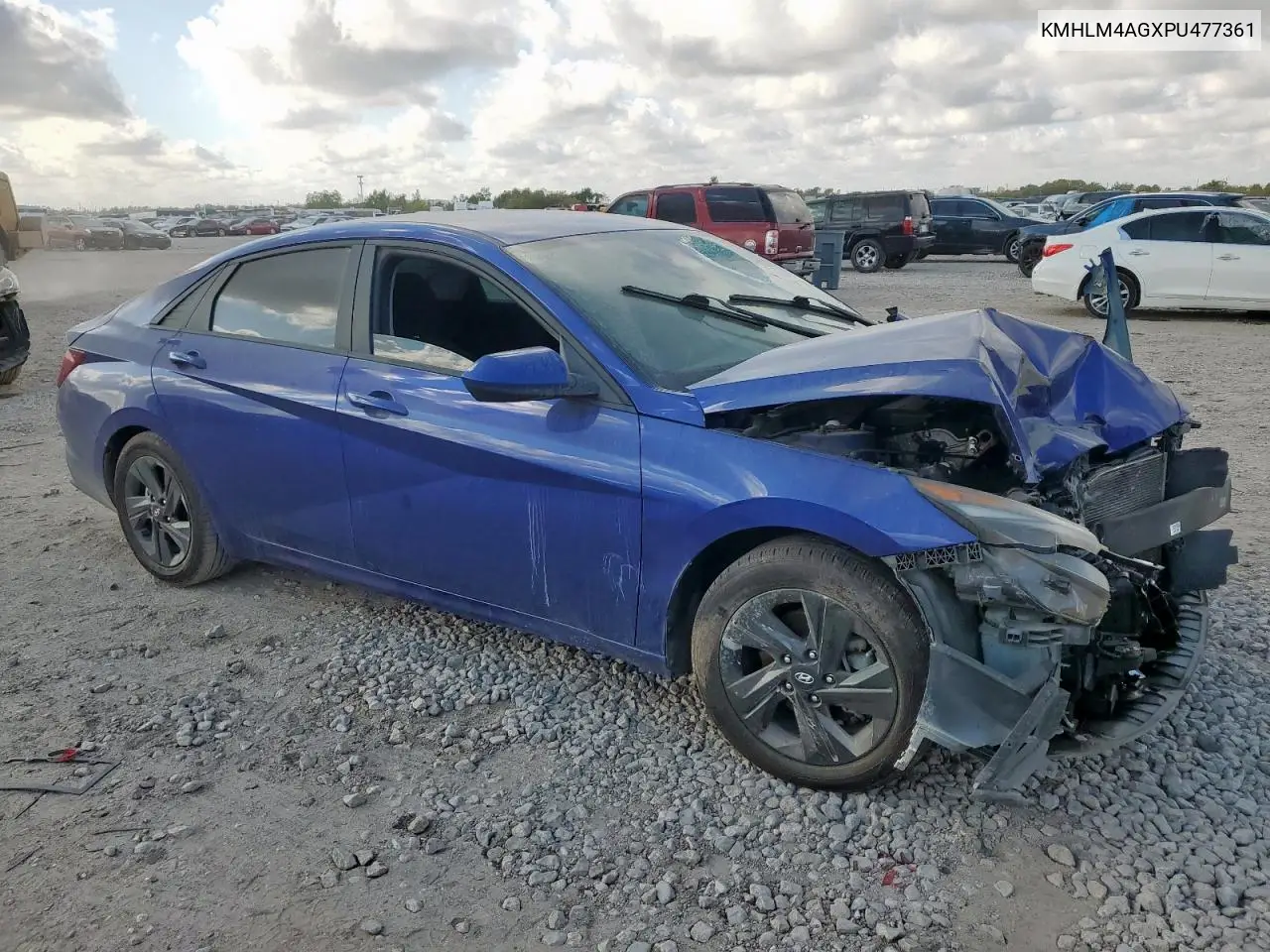 KMHLM4AGXPU477361 2023 Hyundai Elantra Sel