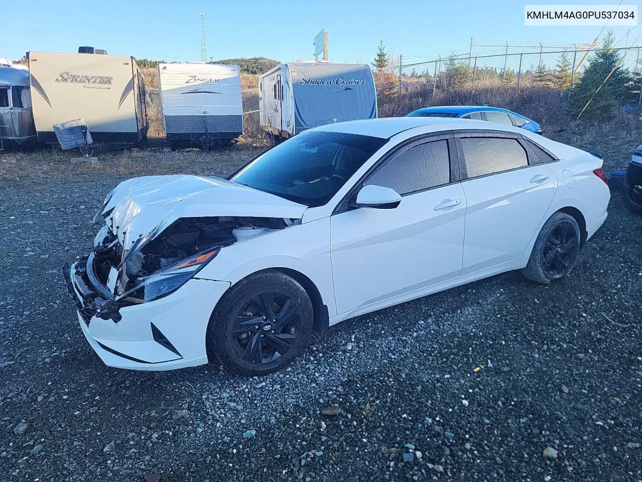 KMHLM4AG0PU537034 2023 Hyundai Elantra Sel