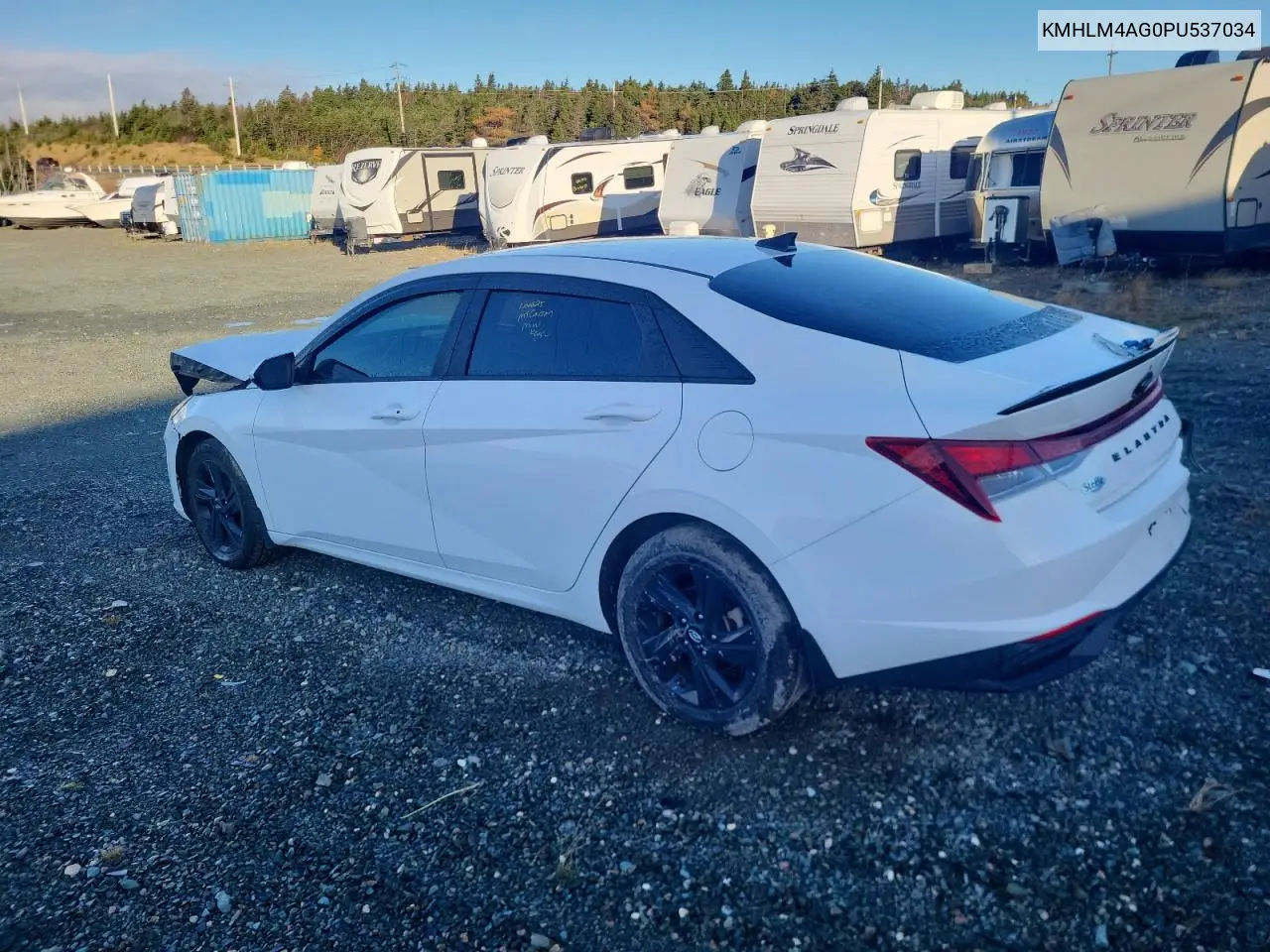 KMHLM4AG0PU537034 2023 Hyundai Elantra Sel