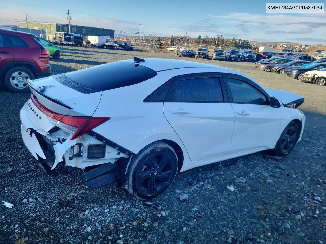 KMHLM4AG0PU537034 2023 Hyundai Elantra Sel