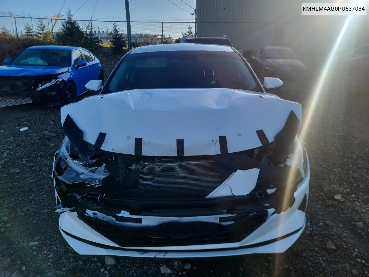 KMHLM4AG0PU537034 2023 Hyundai Elantra Sel