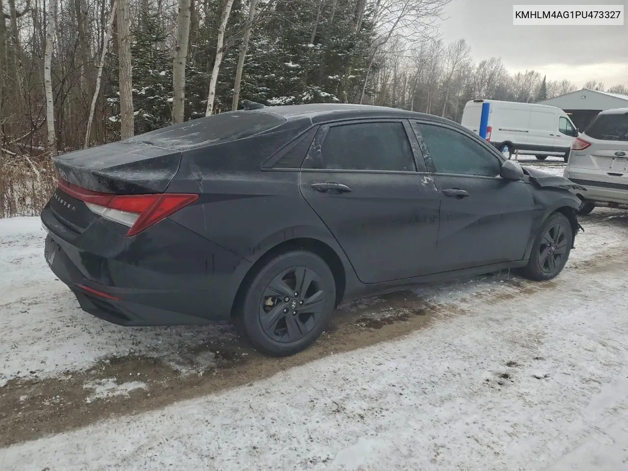 KMHLM4AG1PU473327 2023 Hyundai Elantra Sel