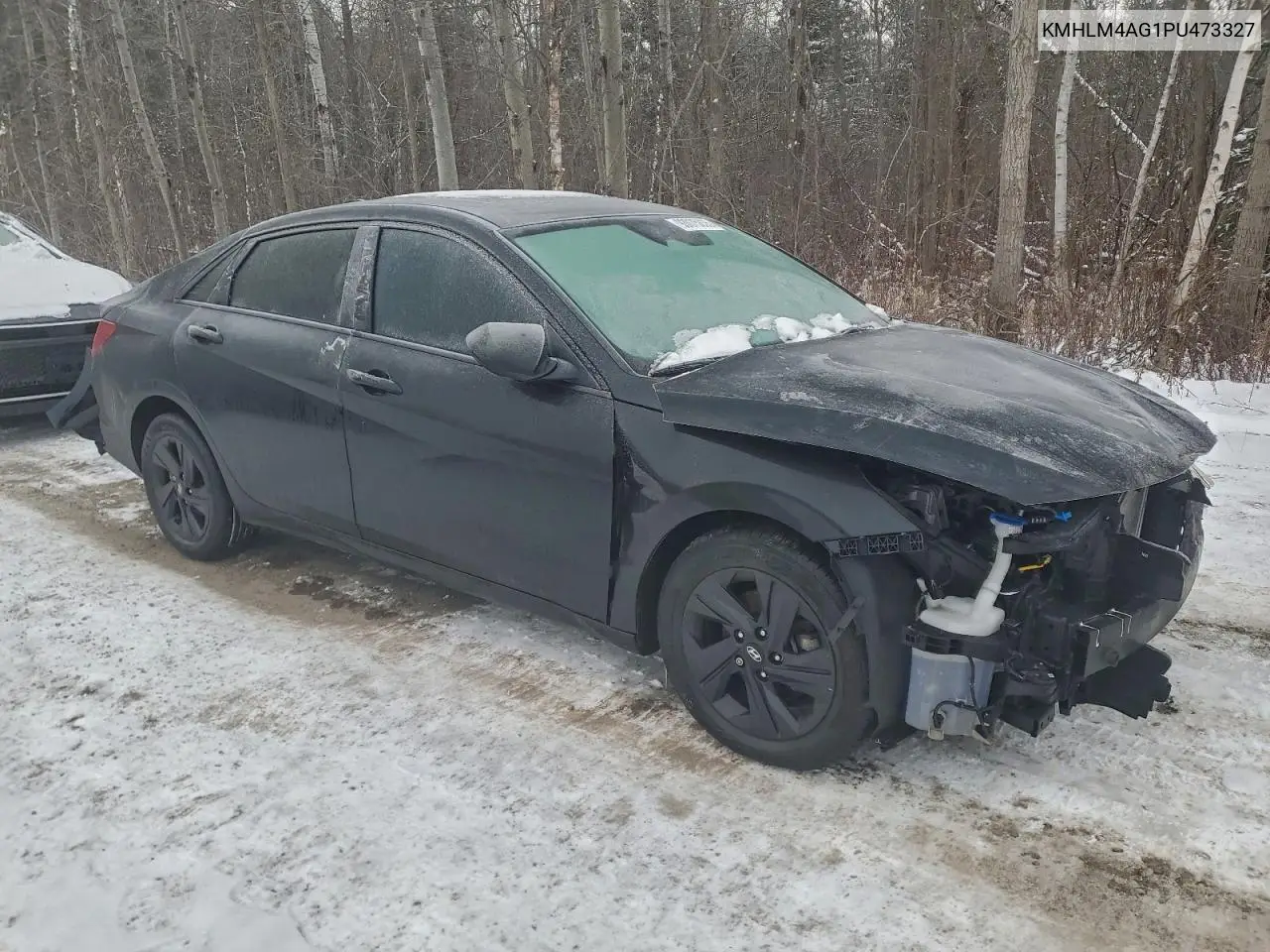 KMHLM4AG1PU473327 2023 Hyundai Elantra Sel