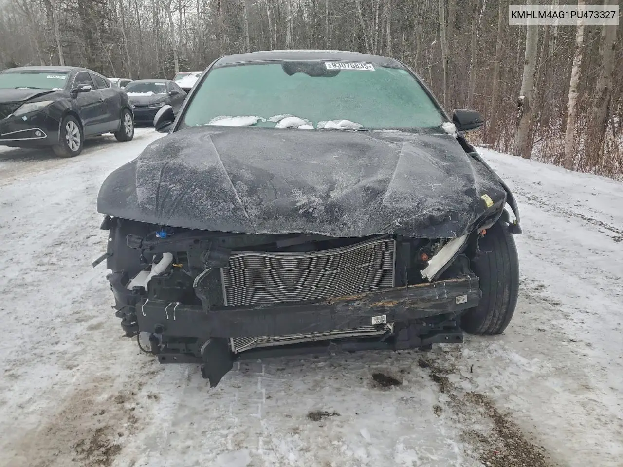 KMHLM4AG1PU473327 2023 Hyundai Elantra Sel