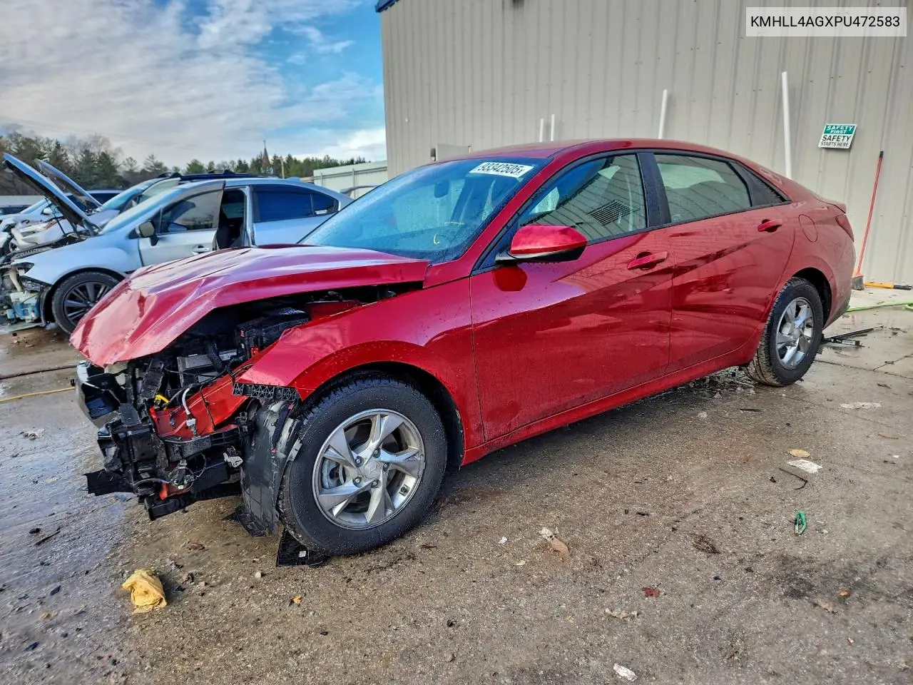 KMHLL4AGXPU472583 2023 Hyundai Elantra Se