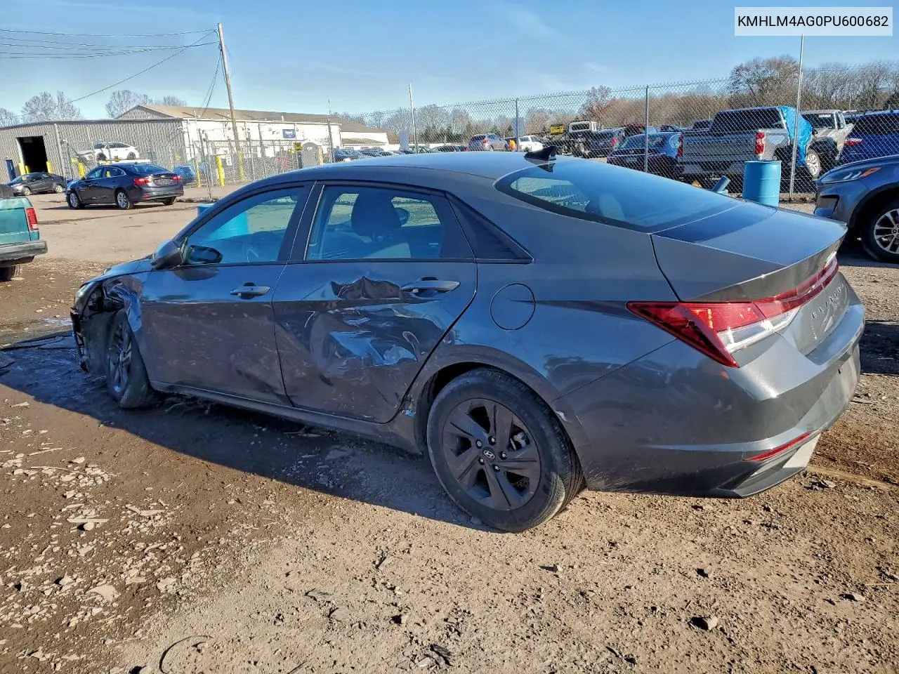 KMHLM4AG0PU600682 2023 Hyundai Elantra Sel