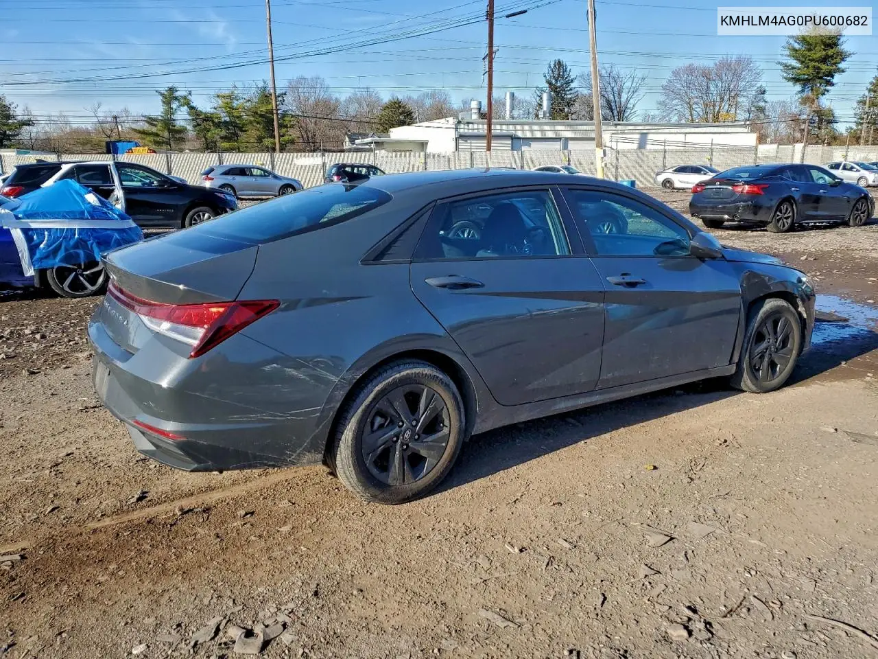 KMHLM4AG0PU600682 2023 Hyundai Elantra Sel