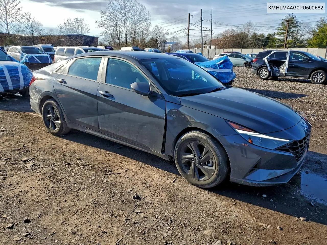 KMHLM4AG0PU600682 2023 Hyundai Elantra Sel