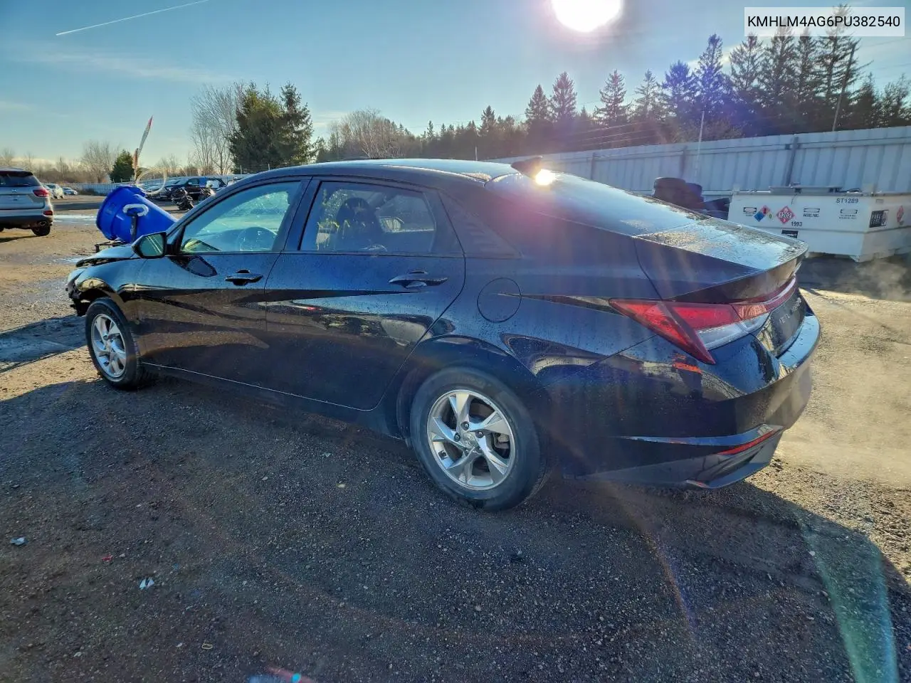 KMHLM4AG6PU382540 2023 Hyundai Elantra Sel