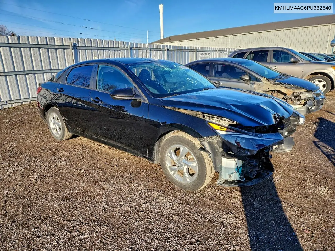 KMHLM4AG6PU382540 2023 Hyundai Elantra Sel