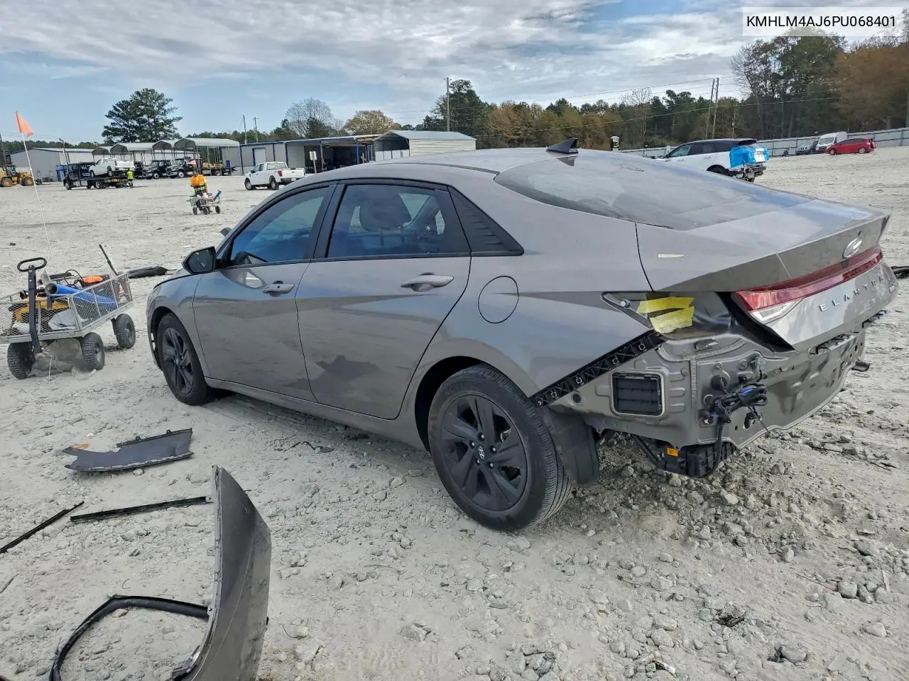 KMHLM4AJ6PU068401 2023 Hyundai Elantra Blue
