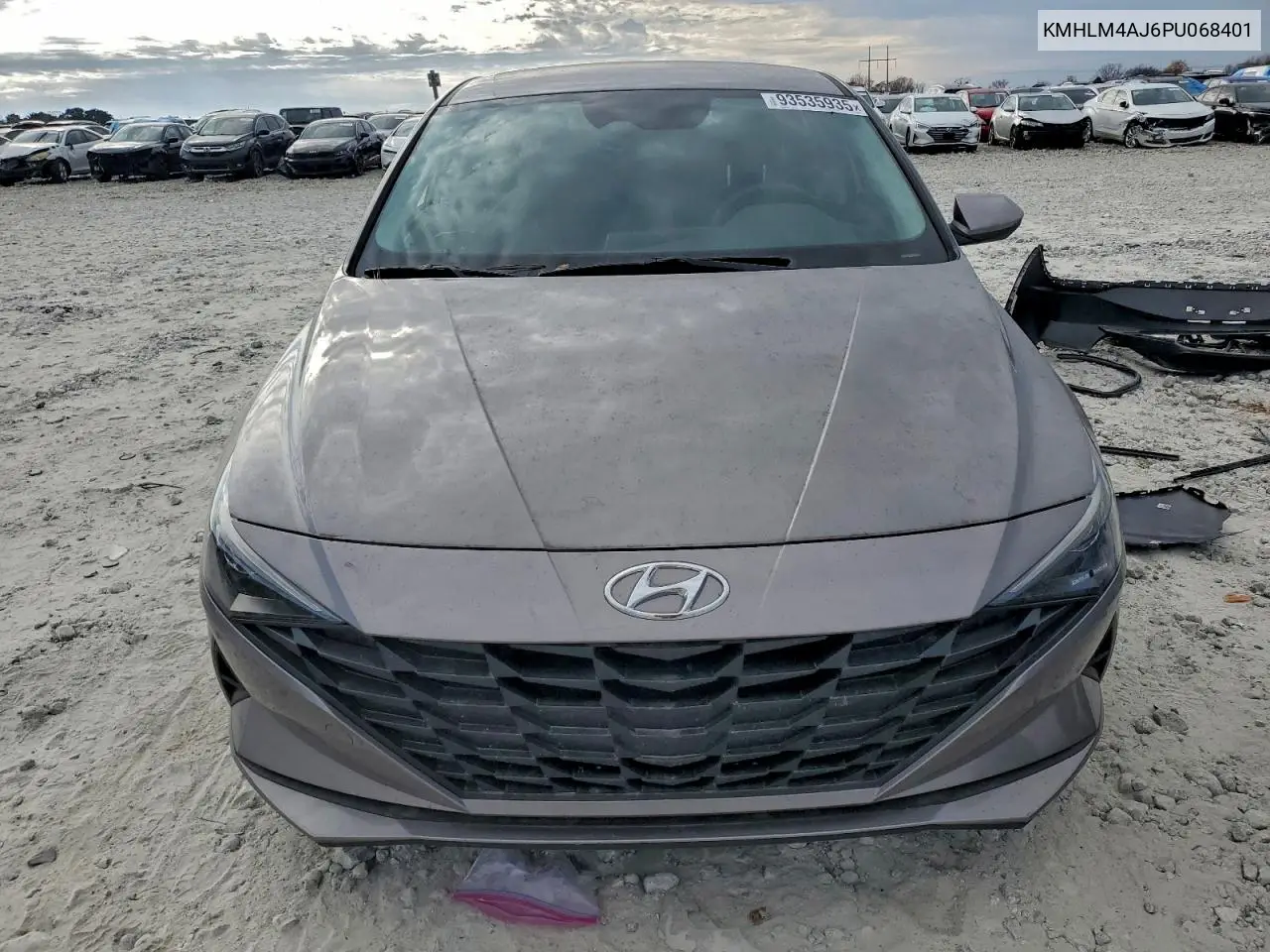 KMHLM4AJ6PU068401 2023 Hyundai Elantra Blue