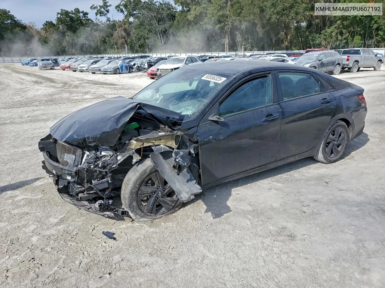 KMHLM4AG7PU607192 2023 Hyundai Elantra Sel