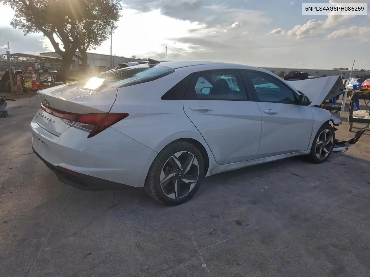 5NPLS4AG8PH086259 2023 Hyundai Elantra Sel