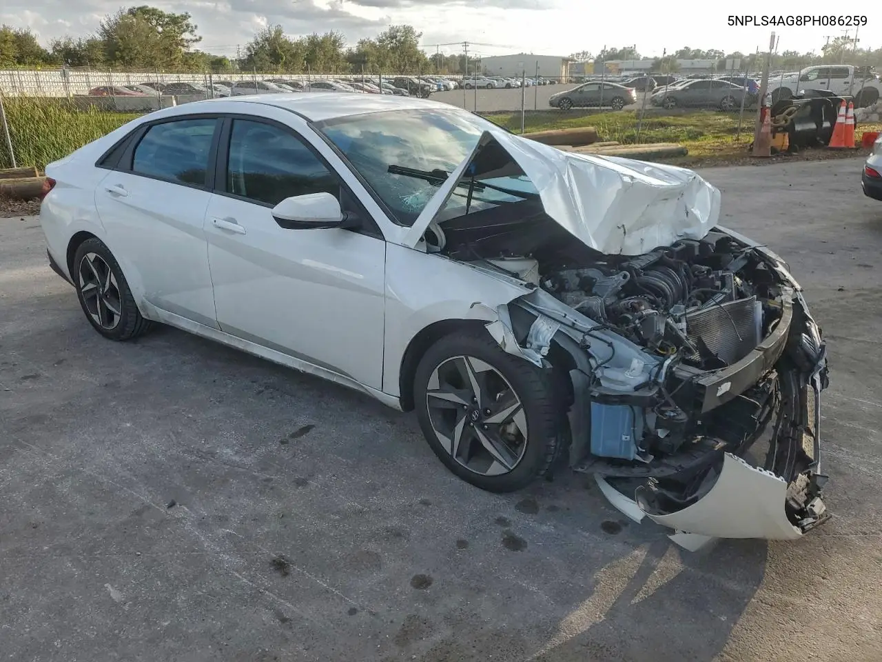 5NPLS4AG8PH086259 2023 Hyundai Elantra Sel