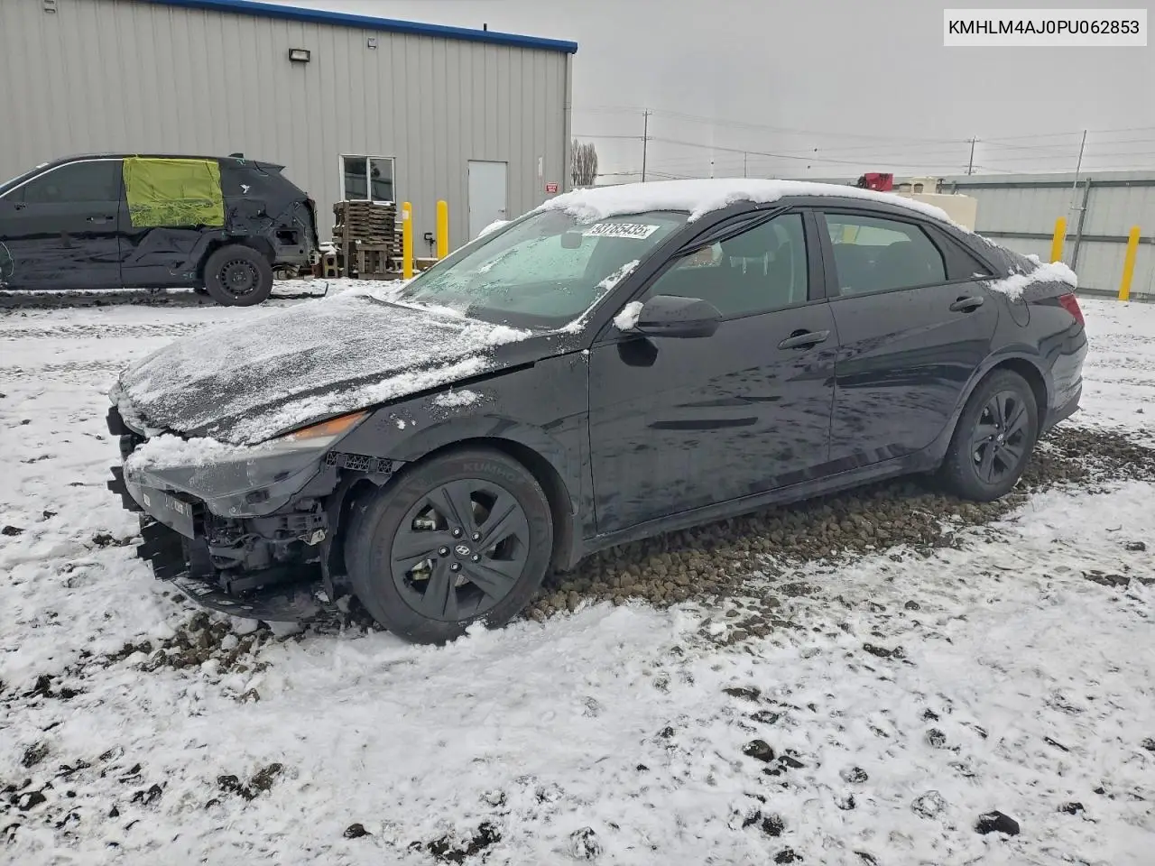 KMHLM4AJ0PU062853 2023 Hyundai Elantra Blue