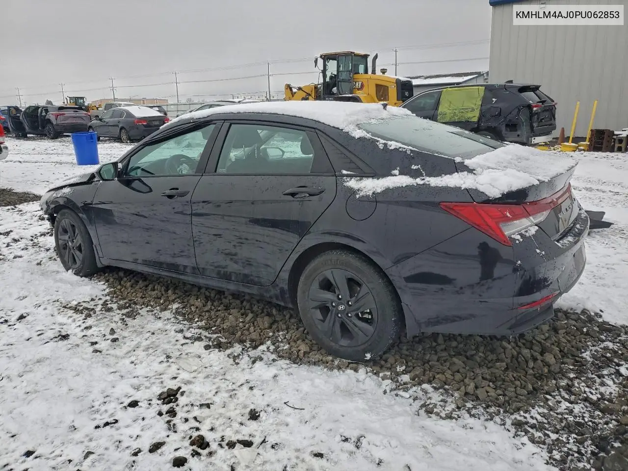 KMHLM4AJ0PU062853 2023 Hyundai Elantra Blue