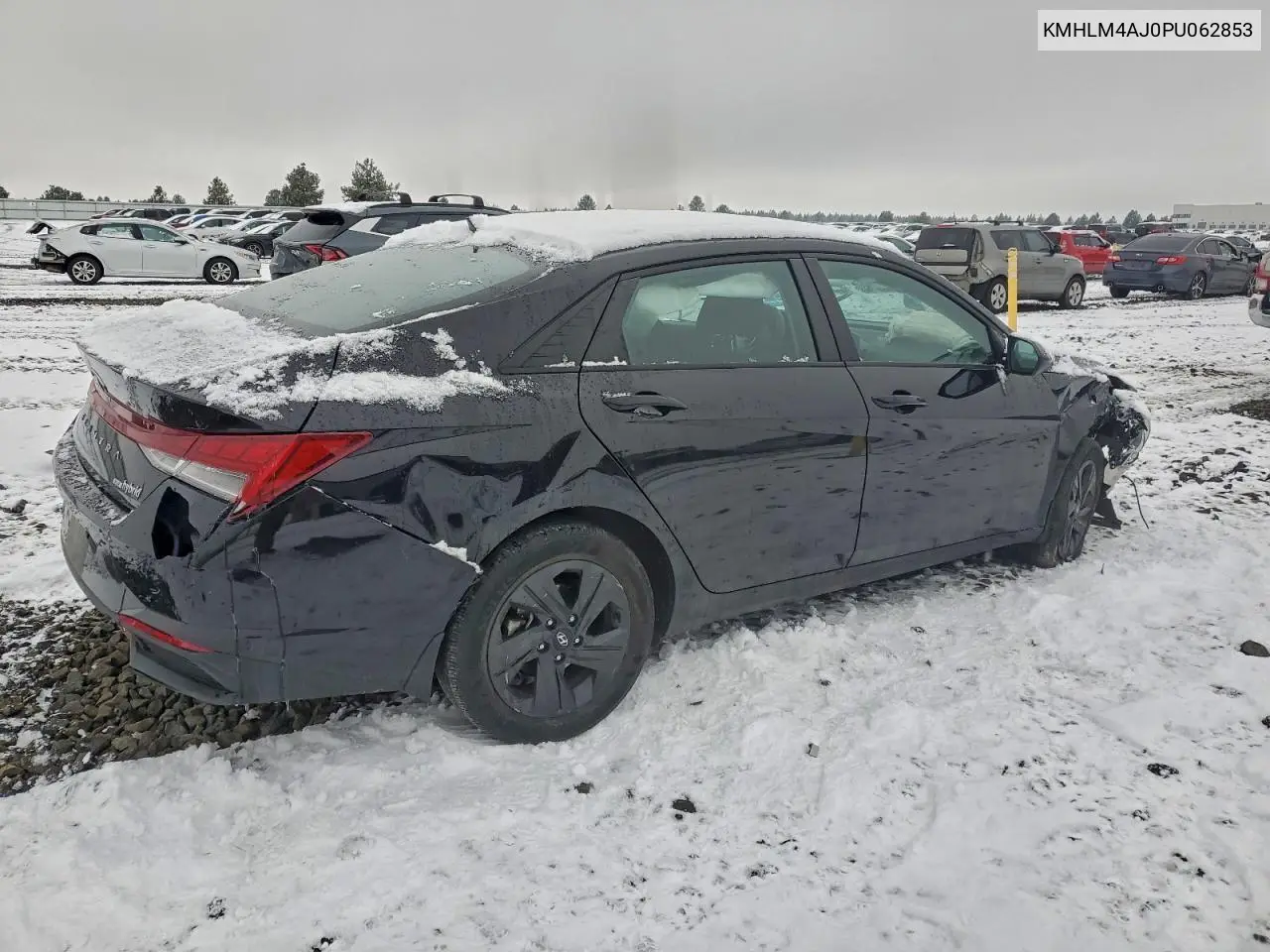 KMHLM4AJ0PU062853 2023 Hyundai Elantra Blue