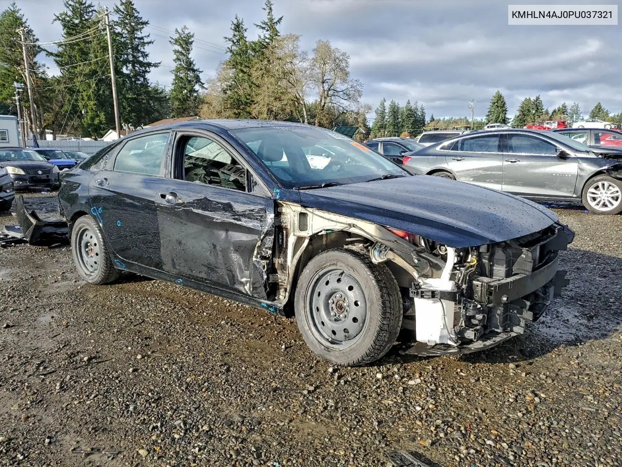 KMHLN4AJ0PU037321 2023 Hyundai Elantra Limited