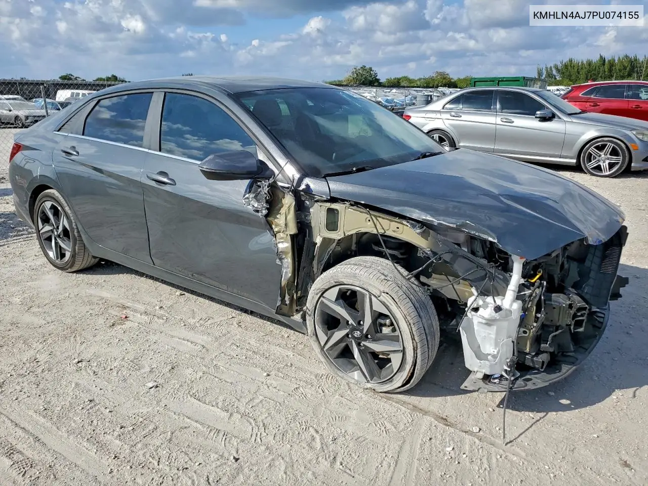 KMHLN4AJ7PU074155 2023 Hyundai Elantra Limited