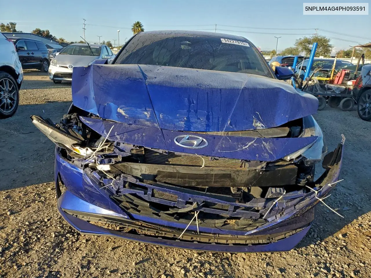 5NPLM4AG4PH093591 2023 Hyundai Elantra Sel