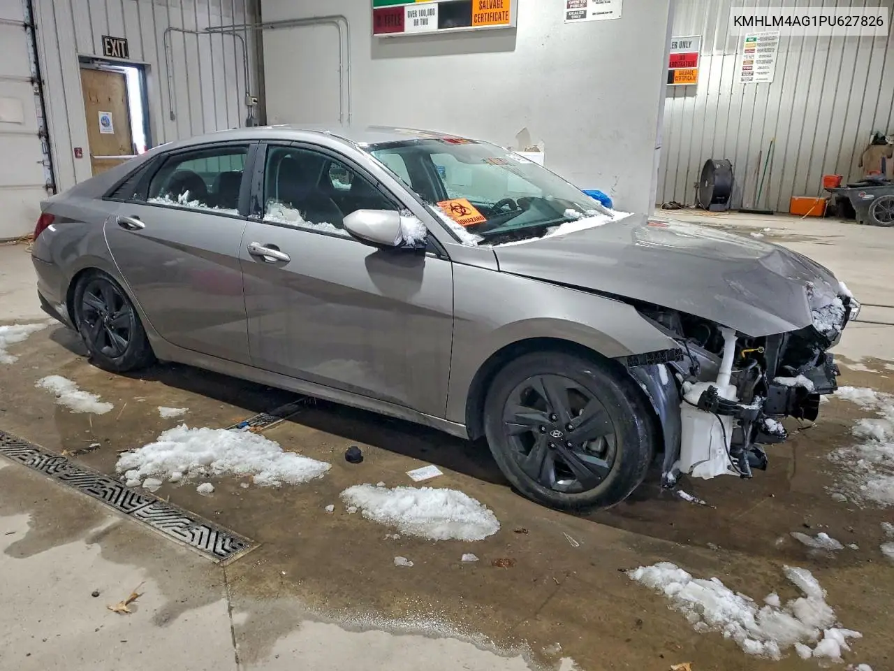 KMHLM4AG1PU627826 2023 Hyundai Elantra Sel