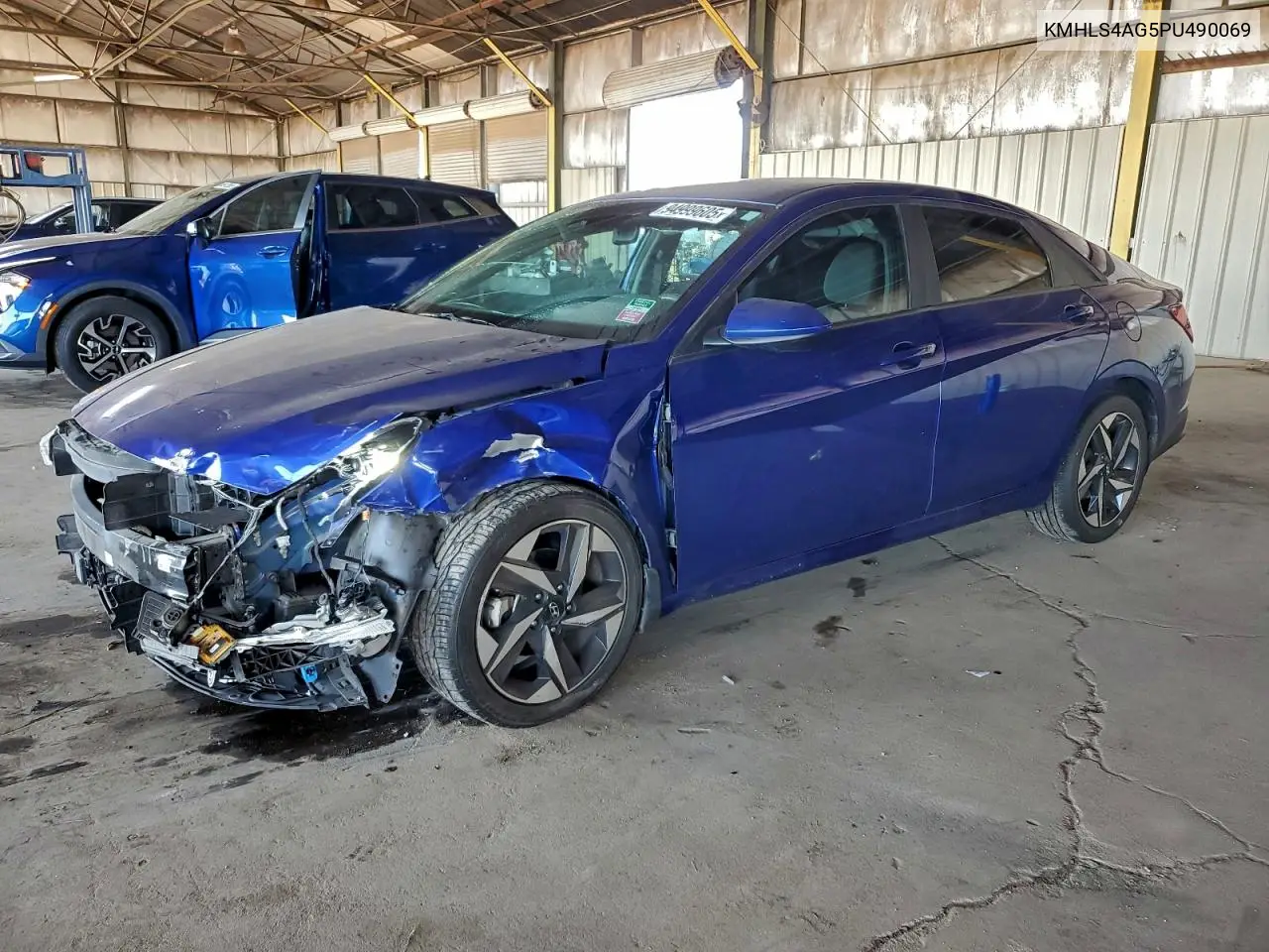 KMHLS4AG5PU490069 2023 Hyundai Elantra Sel