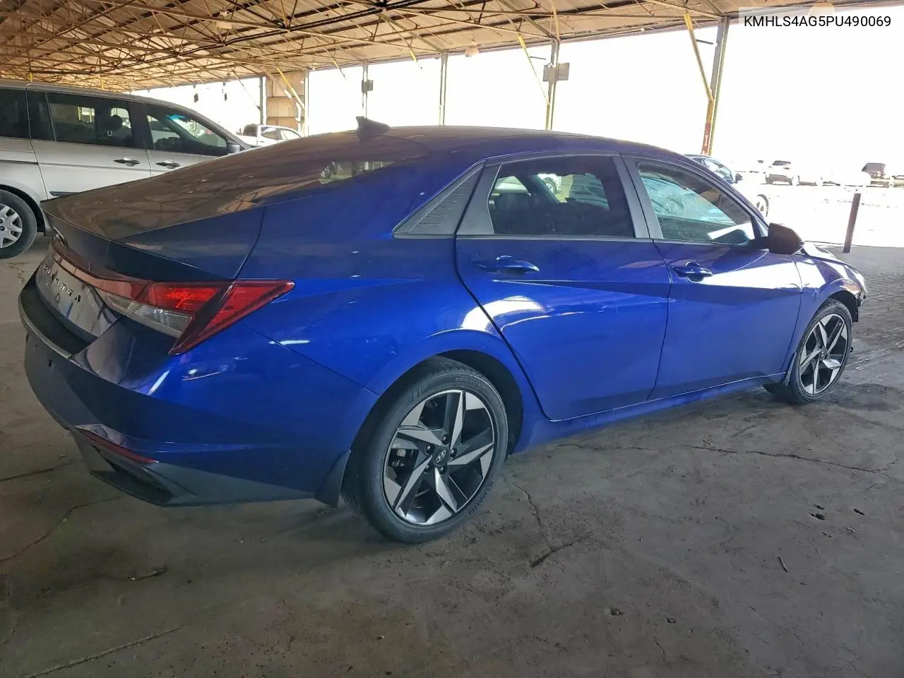 KMHLS4AG5PU490069 2023 Hyundai Elantra Sel