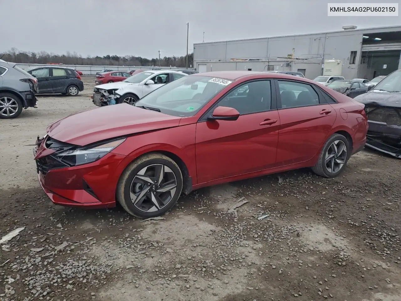 KMHLS4AG2PU602150 2023 Hyundai Elantra Sel
