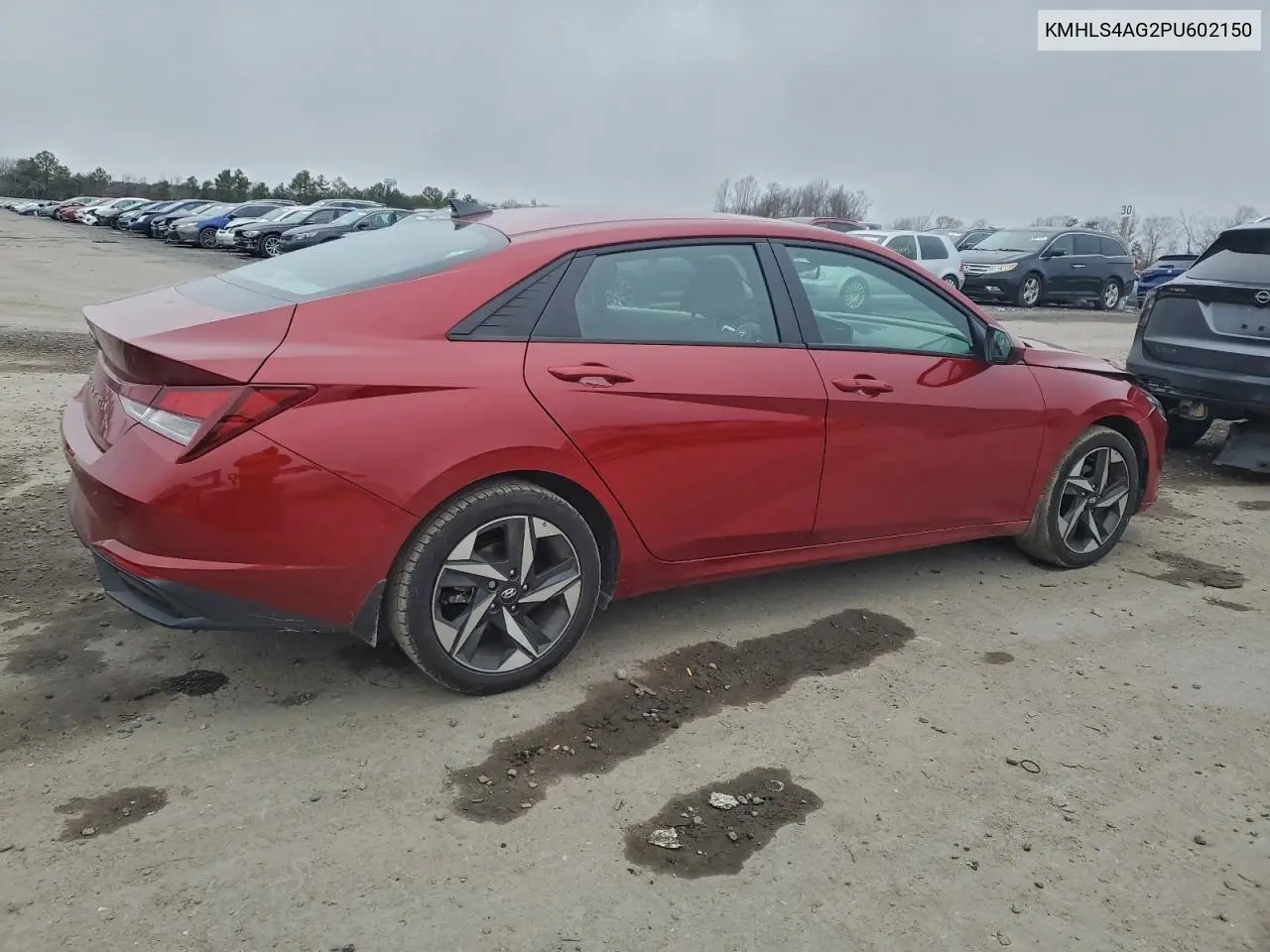 KMHLS4AG2PU602150 2023 Hyundai Elantra Sel