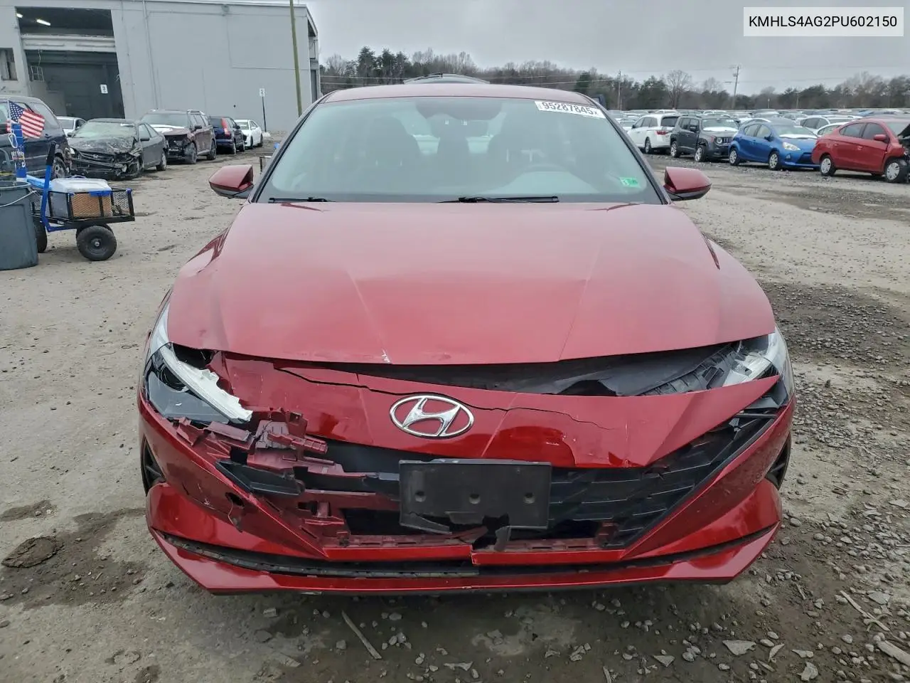KMHLS4AG2PU602150 2023 Hyundai Elantra Sel