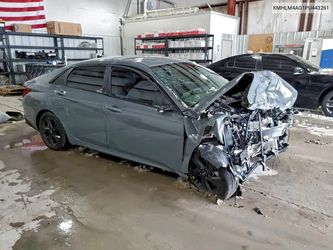 KMHLM4AG1PU443261 2023 Hyundai Elantra Sel